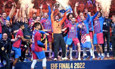 handball "Barcelona" became the champion of Europe for the 11th time.  And among the winners there is a Portuguese
