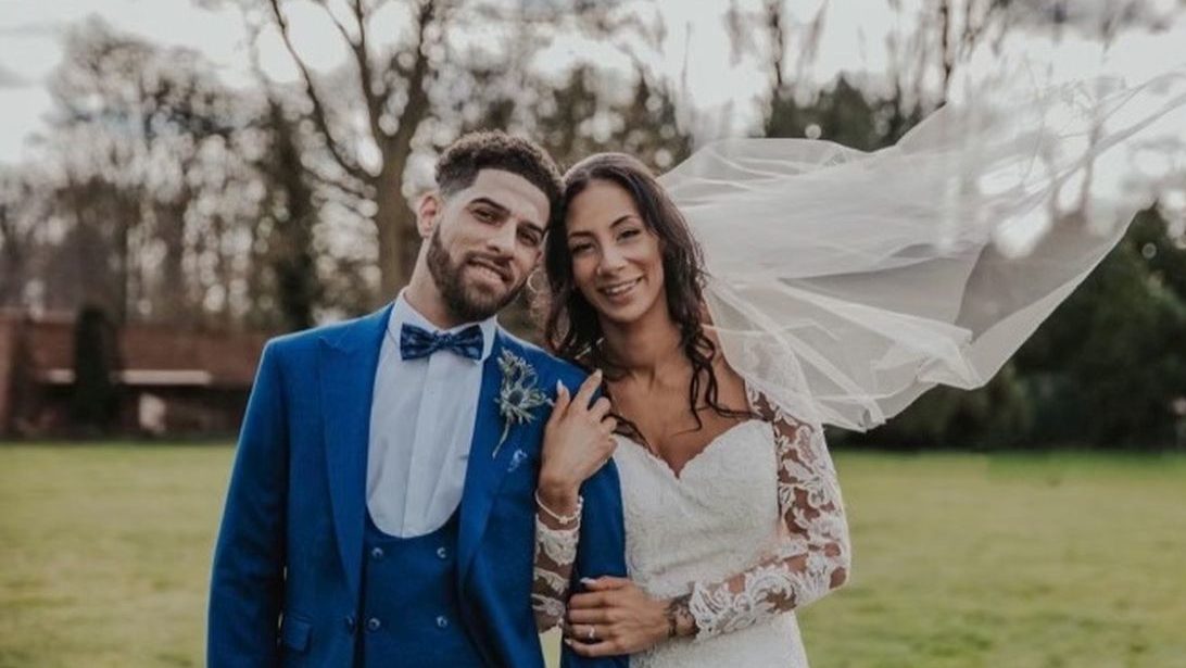"I only have 18 months left."  The mother of three was diagnosed with cancer a week after the wedding