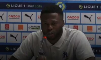 BAL - Mbemba's age comes to life at a presentation in Marseille (France)