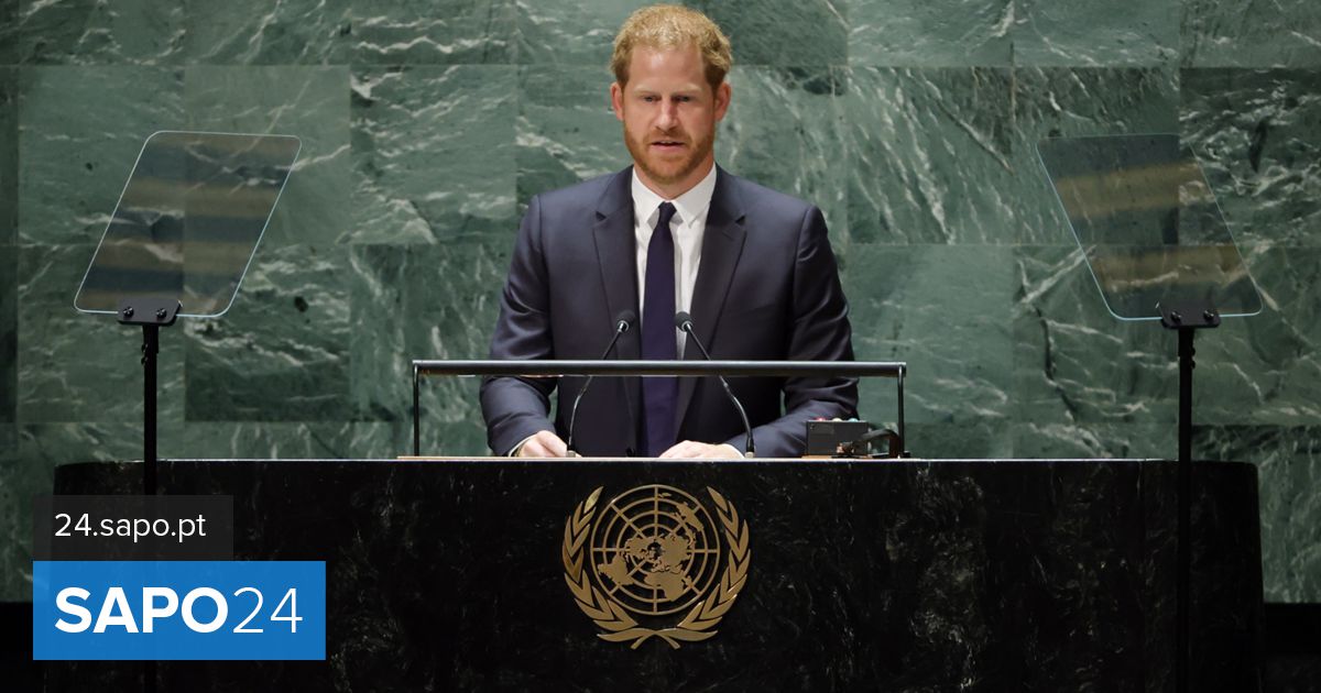 Prince Harry remembers Mandela and warns of 'global attack' on democracy and freedom
