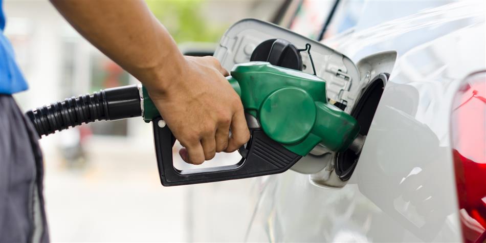 fuel.  Gasoline cheaper, diesel more expensive