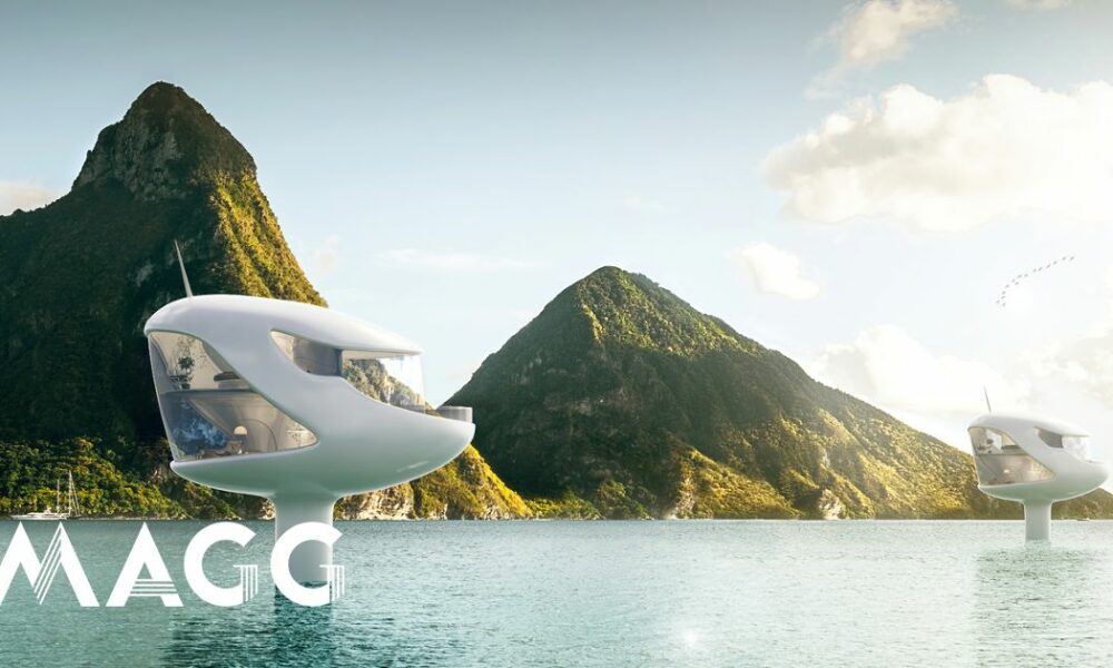 Floating and breathtaking: the houses of the future are born in the middle of the sea - International