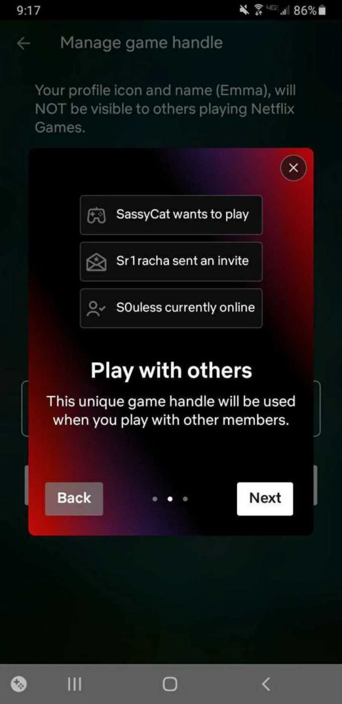 Game tag streaming Netflix jogos Android