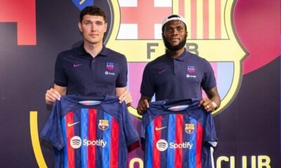 Christensen and Kessy just arrived in Barcelona but can leave without cost :: zerozero.pt