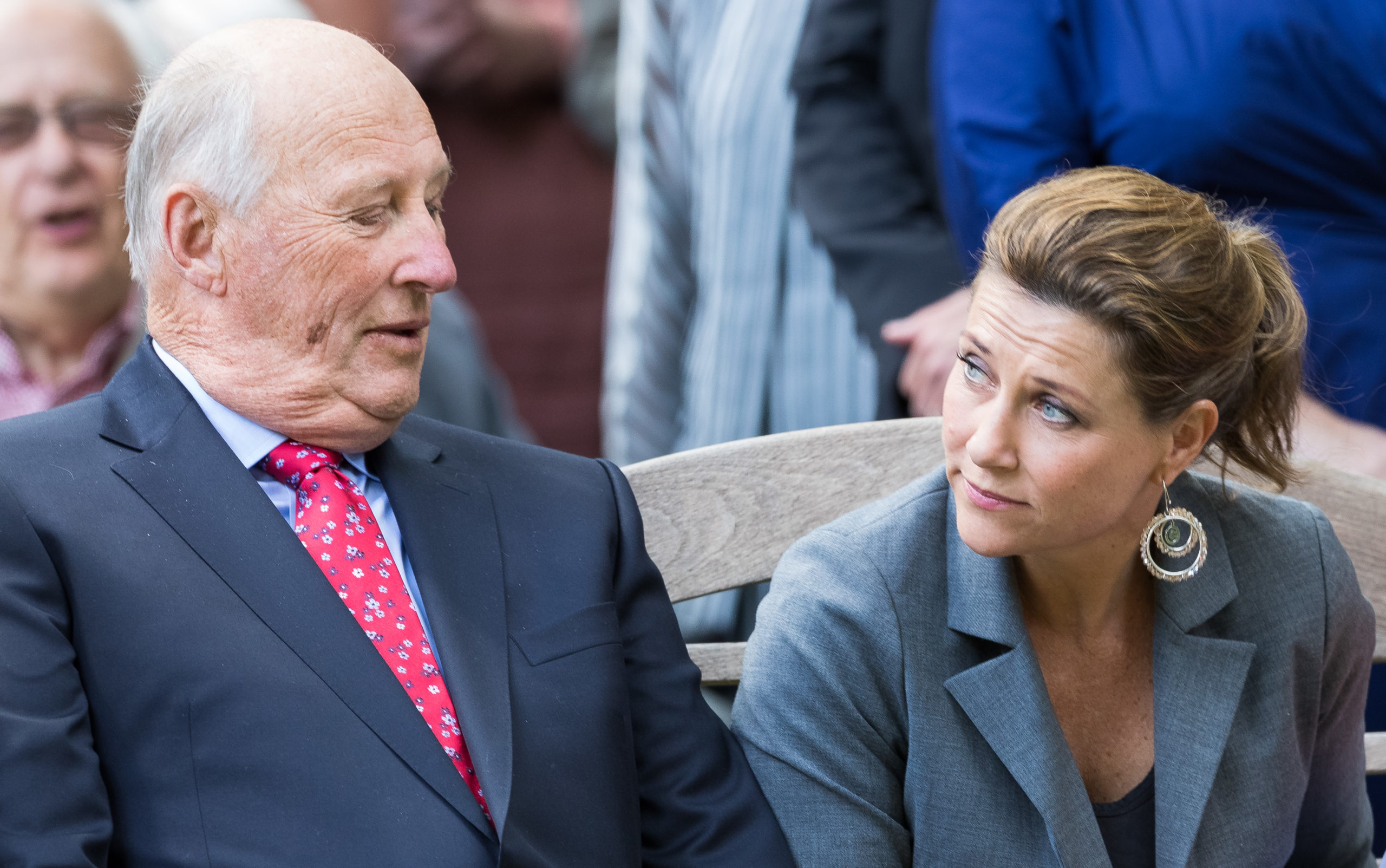 King Harald of Norway speaks for the first time about the latest controversy surrounding his future son-in-law, the shaman Durek Verret.