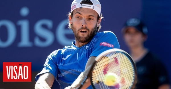 Joao Sousa of Portugal reached the 1/8 finals of the US Open in doubles