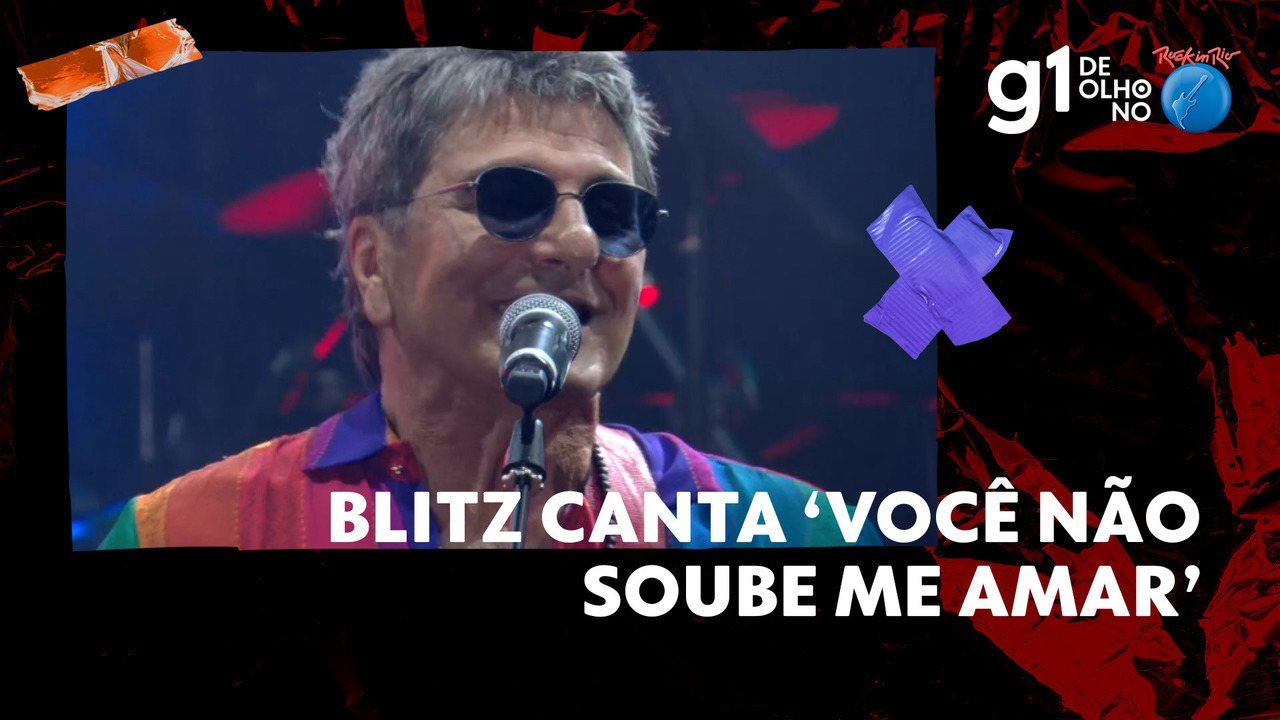 Blitz sings his biggest hit on the Sunset stage