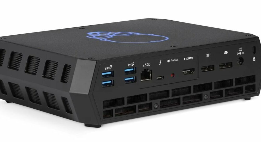 Intel Launches NUC 12 Enthusiast Mini PC with Arc A770M GPU