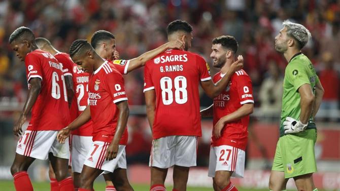 BALL - It's been 15 years since the Portuguese scored so many goals at Benfica (Benfica)