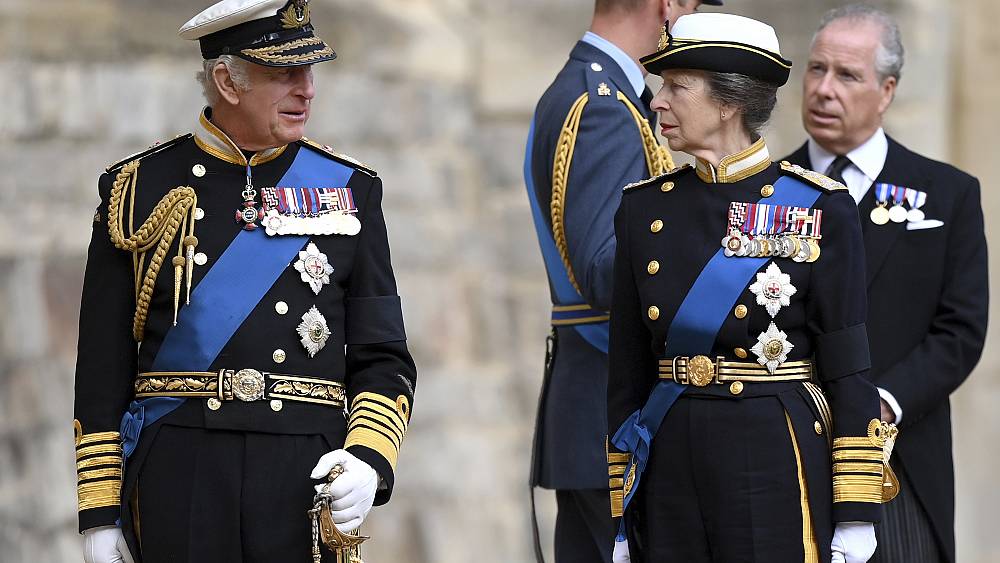 Queen Elizabeth II is already resting in St George's Chapel at Windsor Castle.