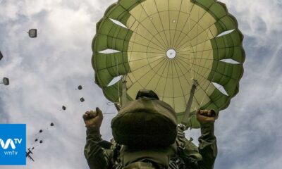 PORTUGUESE PARACHET JUMP IN THE NETHERLANDS