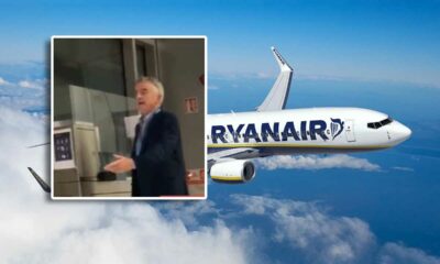 Controversial Ryanair CEO Michael O'Leary helps with Dublin flight boarding delay