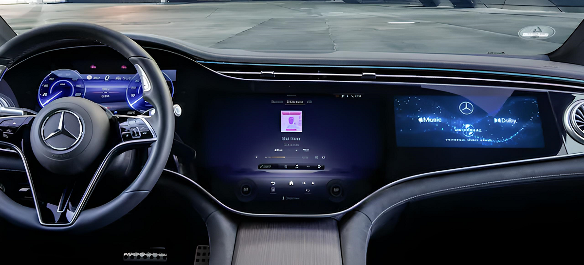 Áudio Espacial do Apple Music estará disponível em alguns veículos da Mercedes-Benz