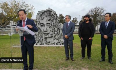 Vils sculpture in Lisbon commemorating the first Portuguese to arrive in Korea will have a sister in the city of Tongyeong