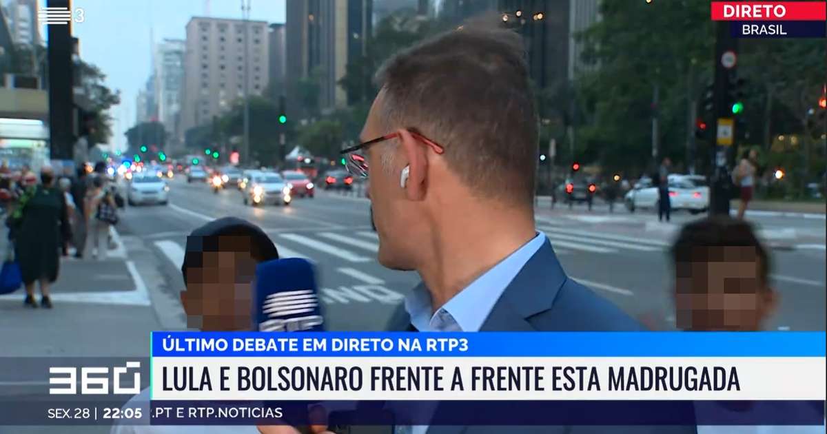 Portuguese live reporter complains about "little villains" on Av.  Paulista