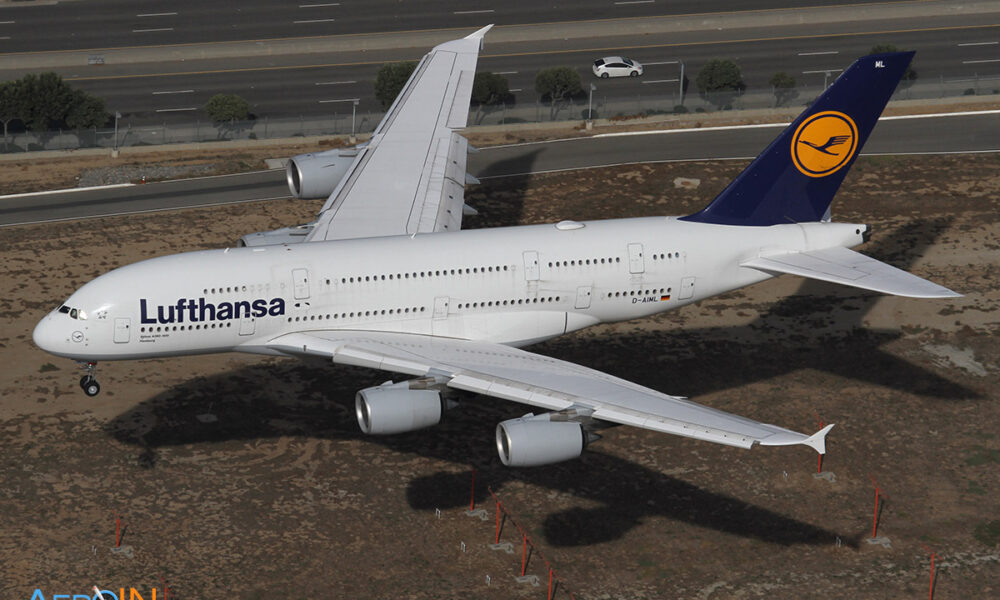 The world's largest passenger aircraft, the Airbus A380, is being reactivated by Lufthansa.