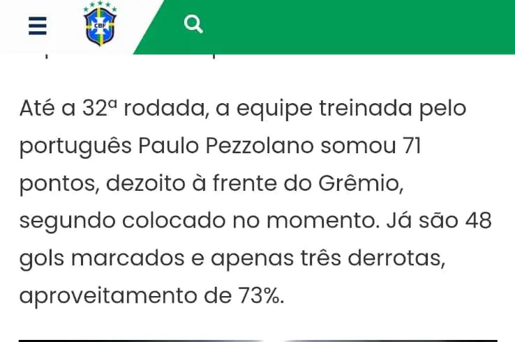 CBF congratulates Cruzeiro on the title, but makes a mistake with the "Portuguese" Pezzolano