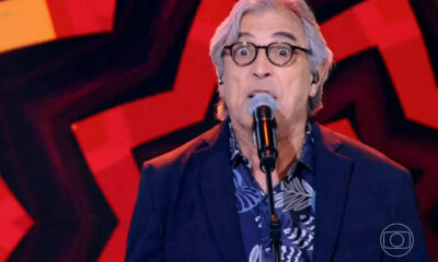Ivan Lins improvises in Caldeirão with Mion, and the network sees a political message