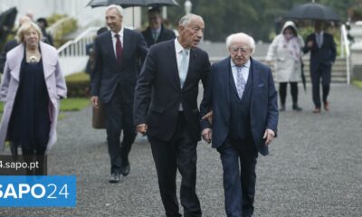Marcelo is wrapping up his state visit to Ireland today.  23 years have passed since the President of Portugal officially visited the country - News