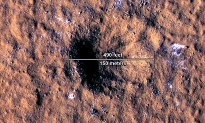 NASA heard a meteorite impact on Mars live