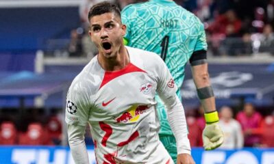Prize for the Portuguese.  Andre Silva is Champions League Player of the Week