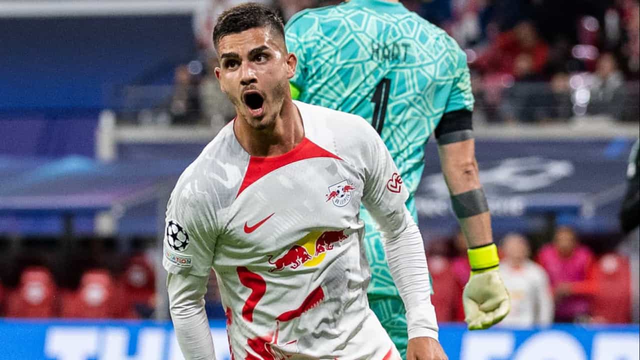Prize for the Portuguese.  Andre Silva is Champions League Player of the Week
