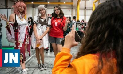 The Iberanime festival is full of people and bright colors