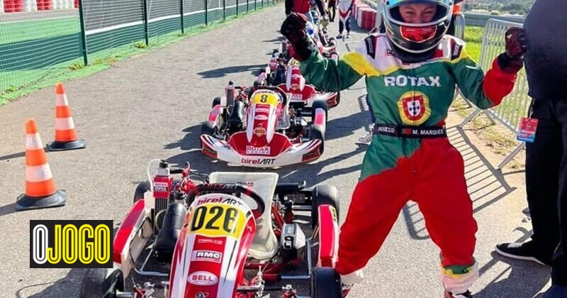 11-year-old Portuguese won the final of the world championship in karting