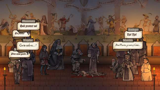 Pentiment is a medieval adventure for PC and Xbox consoles.