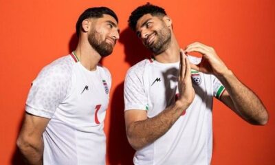 BALL - Taremi and teammates under fire (Iran)