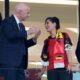 Belgian politician wears One Love armband at the FIFA World Cup