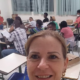 Teacher teaches Portuguese for free to immigrant job seekers in Brazil