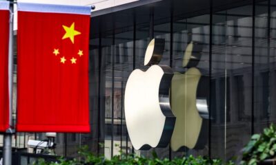 Ilustração Apple na china