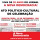 DF: The Support Committee will host a 20th Anniversary Political and Cultural Event on December 15th.