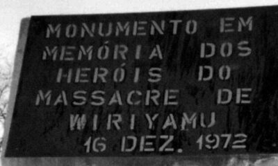 Santos Silva commemorates the 50th anniversary of the massacre of the Portuguese at Viriamou, Mozambique.