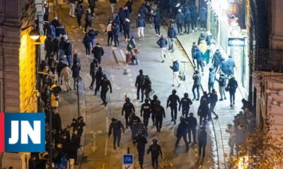 Victory celebrations in France end with one dead, over 100 arrested
